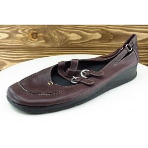 Aerosoles Size 10 M Purple Round Toe Mary‎ Jane Leather Women